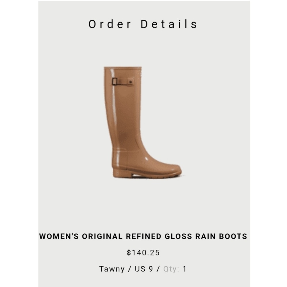 Hunter boots